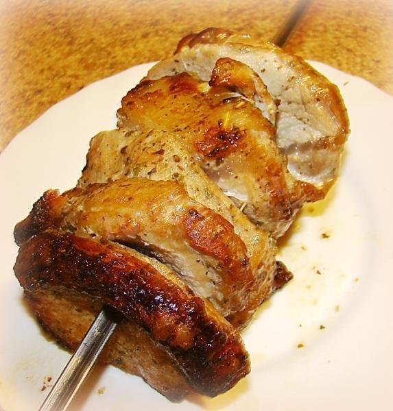 Смажене м'ясо на рожні рецепт з фото покроково 