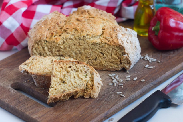 Ірландський хліб на соді в духовці рецепт з фото покроково і відео 
