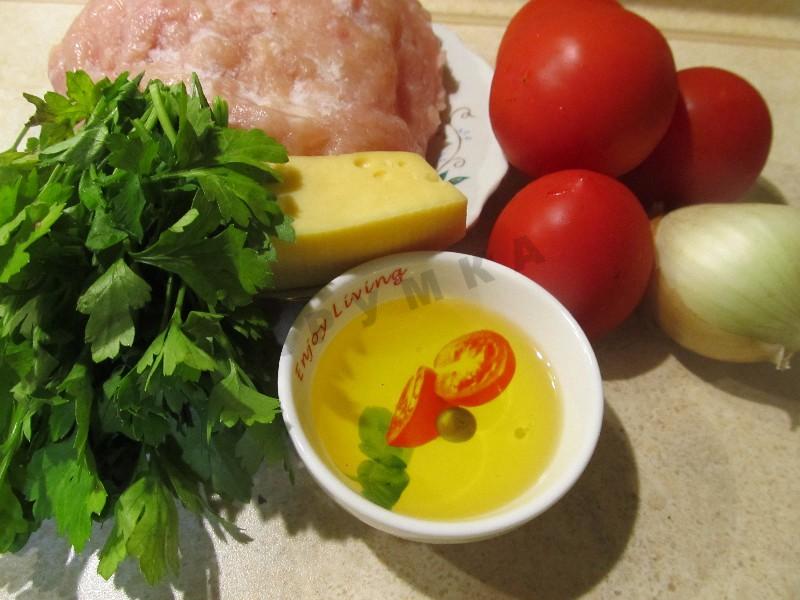 Фаршированные помидоры в духовке с мясным фаршем, пошаговый рецепт с фото на ккал